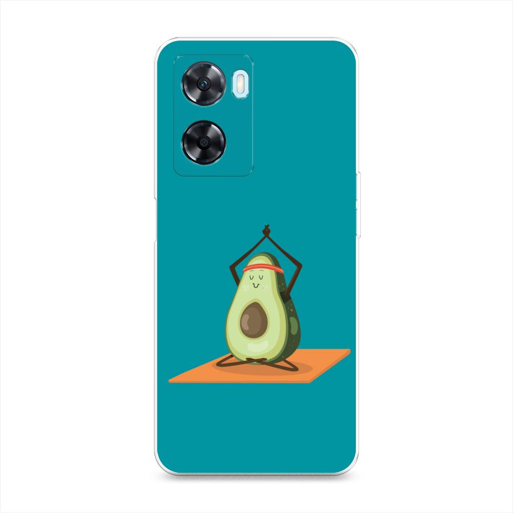

Чехол на OnePlus Nord N20 SE "Расслабься с авокадо", Голубой, 153450-6