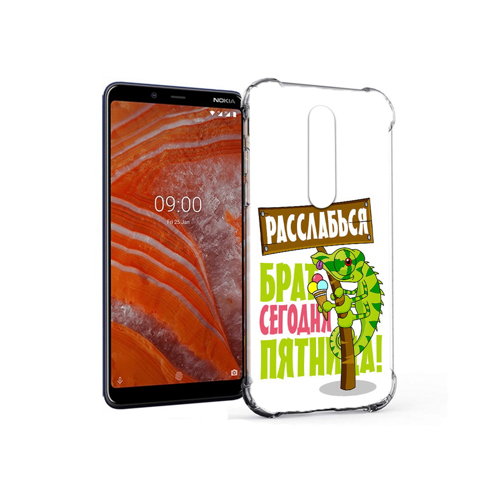 фото Чехол mypads tocco для nokia 3.1 plus пятница (pt121397.96.562)