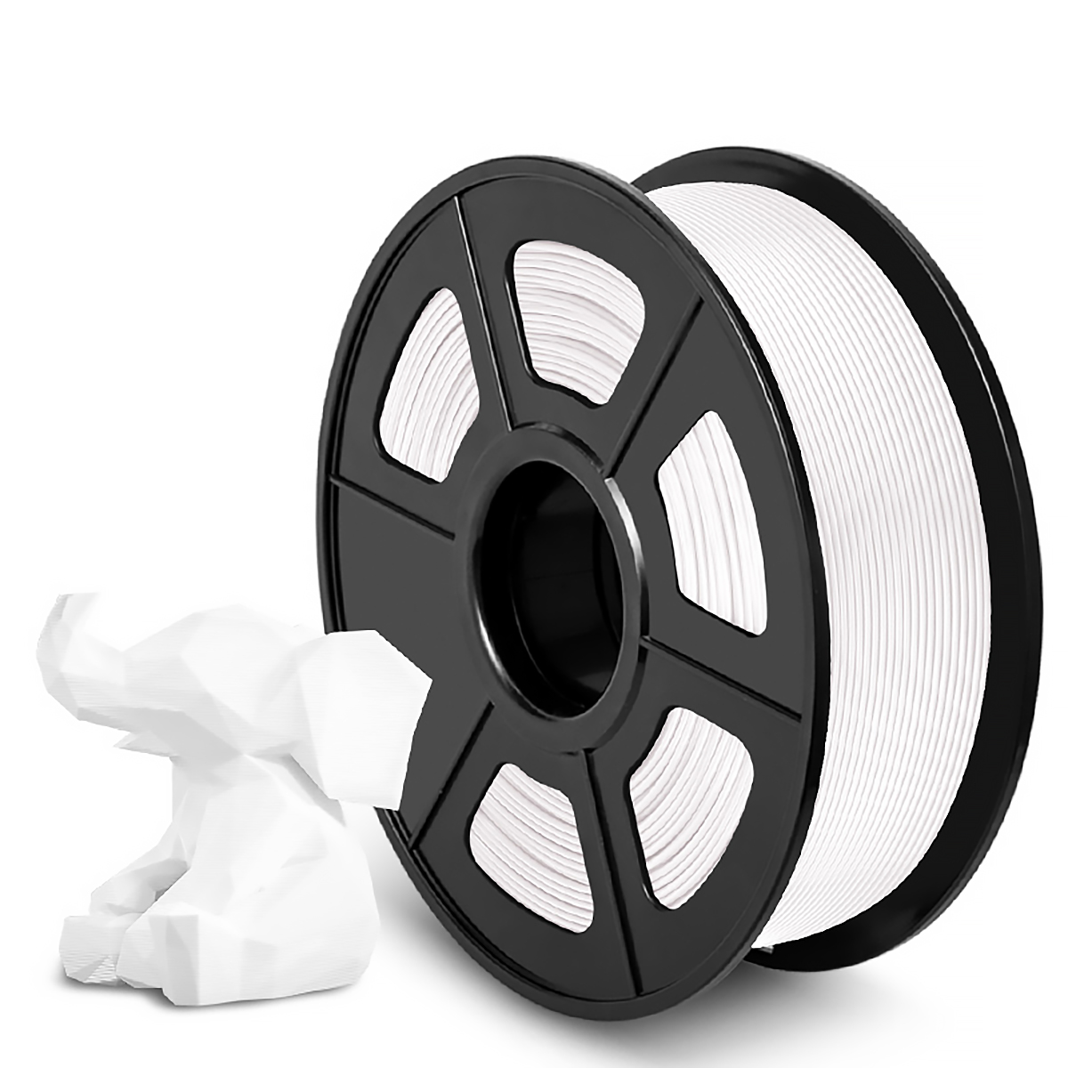 

Пластик PLA для 3D-принтера NV-PRINT FDM / FFF белый (3D-PLA-P-WHITE), FDM / FFF