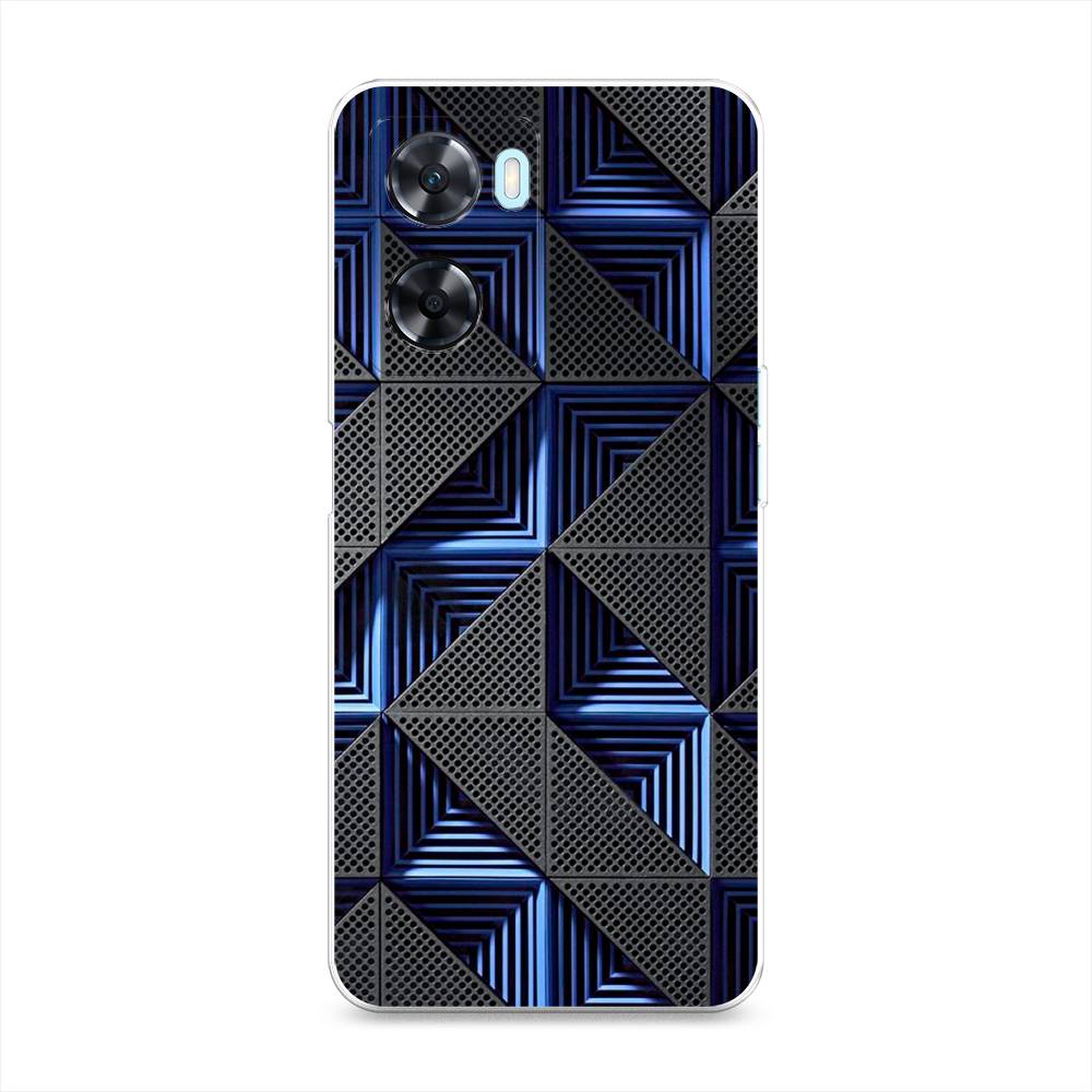 

Чехол на OnePlus Nord N20 SE "IBM", Серый;синий, 153450-3
