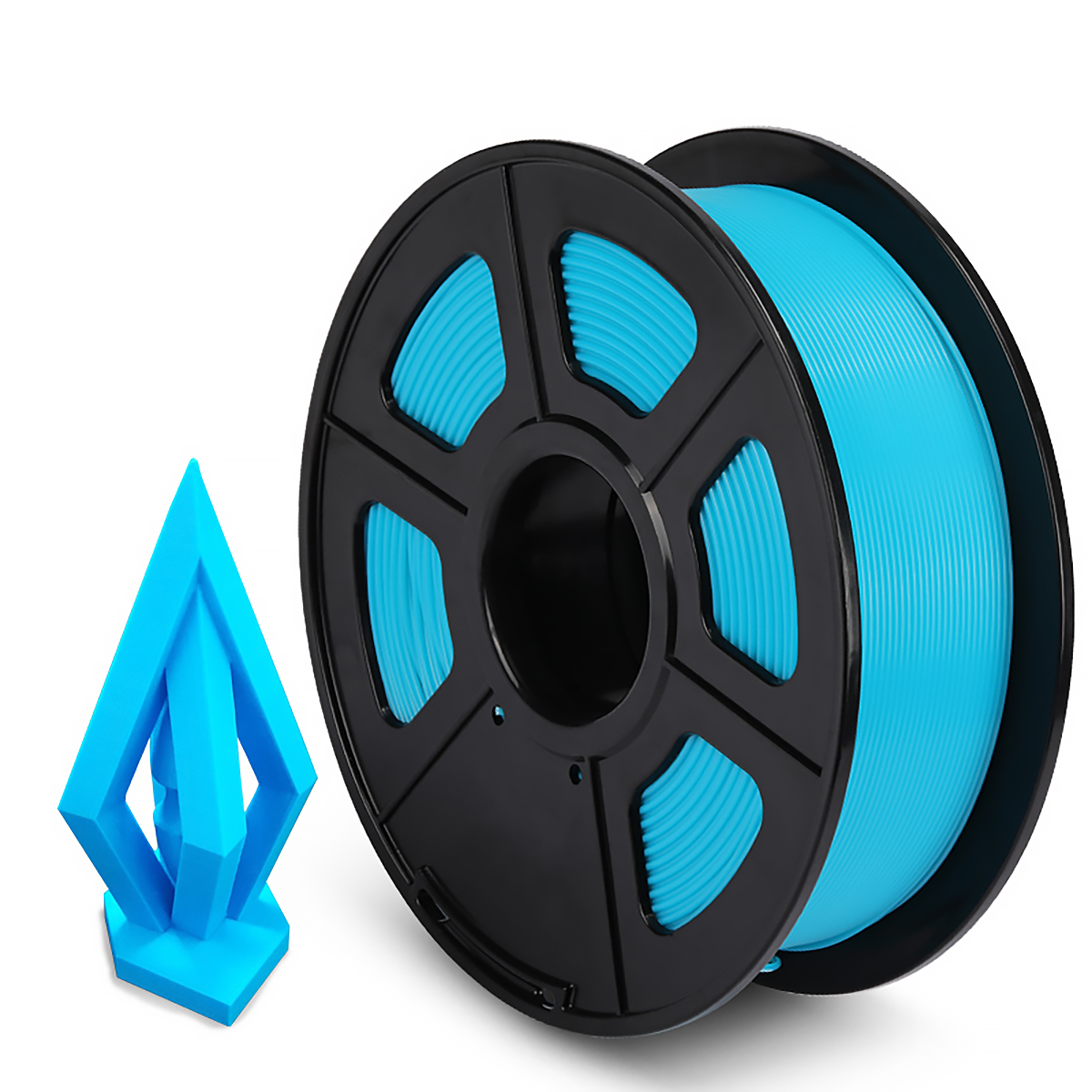 

Пластик PLA для 3D-принтера NV-PRINT FDM / FFF голубой (3D-PLA-P-CYAN), FDM / FFF