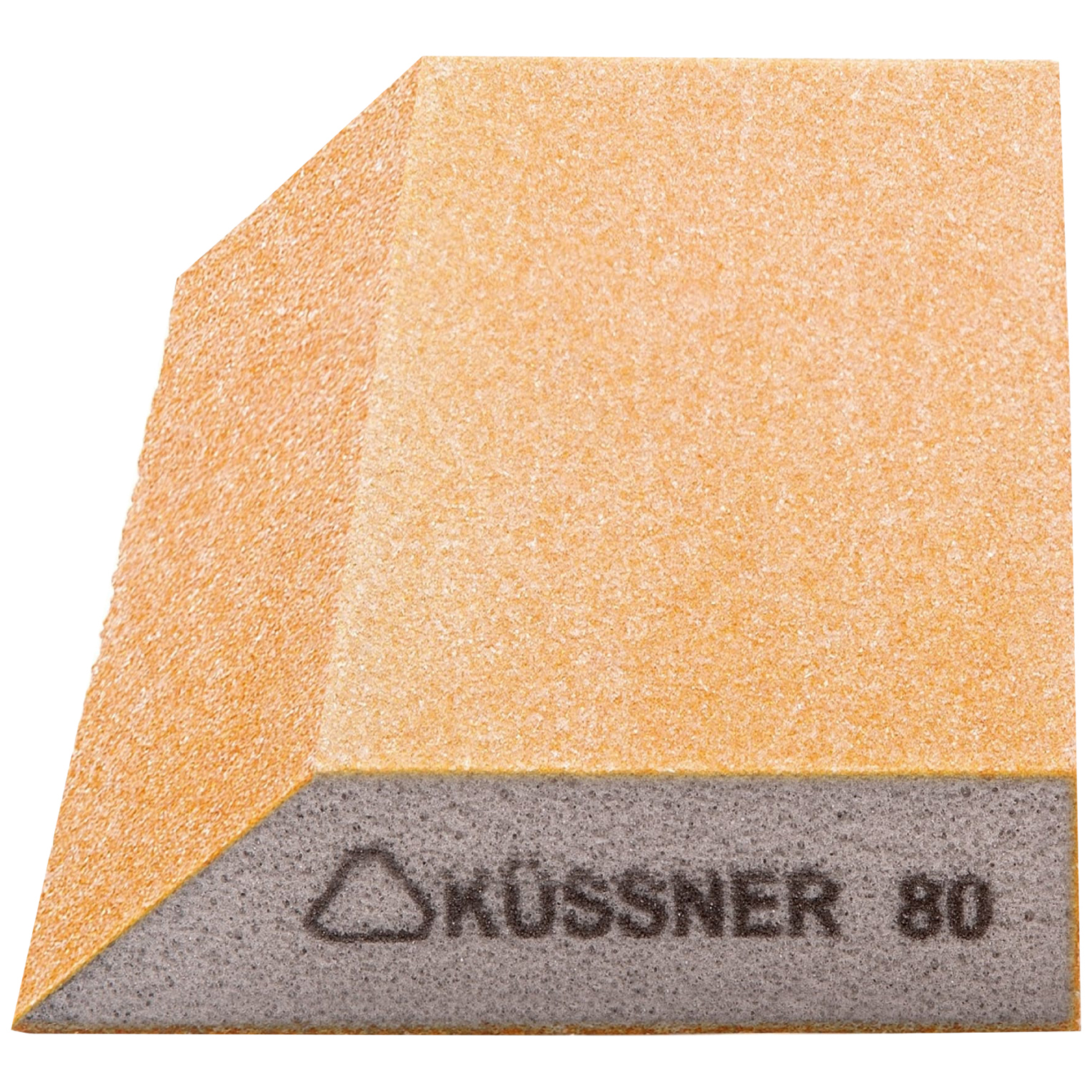KUSSNER Брусок шлифовальный Р80, трапеция Soft, 125x90x25 мм 1000-250080