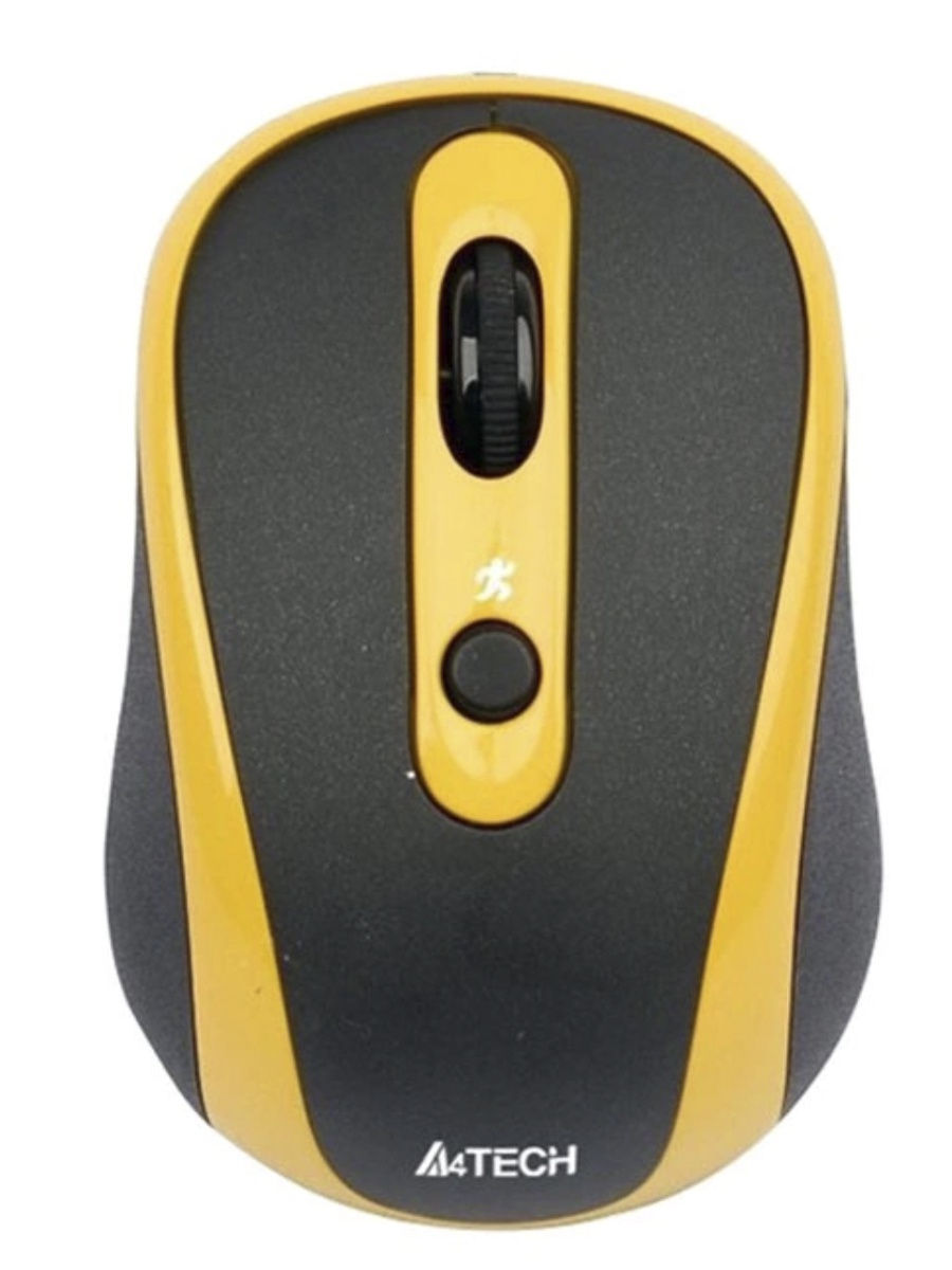 Беспроводная мышь A4Tech G9-250-3 Yellow/Black (G9-250-3)