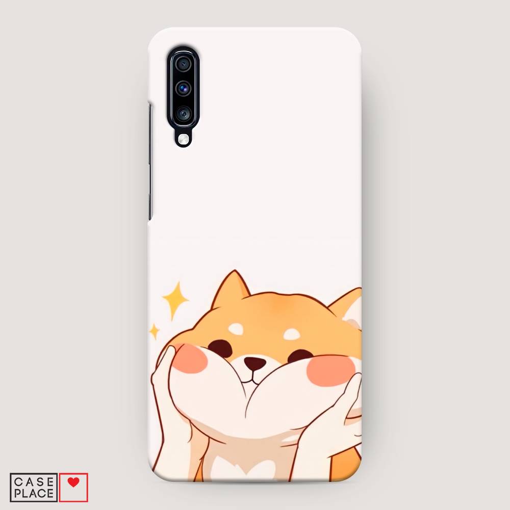 

Пластиковый чехол "Сладкий песик" на Samsung Galaxy A70, 28120-1