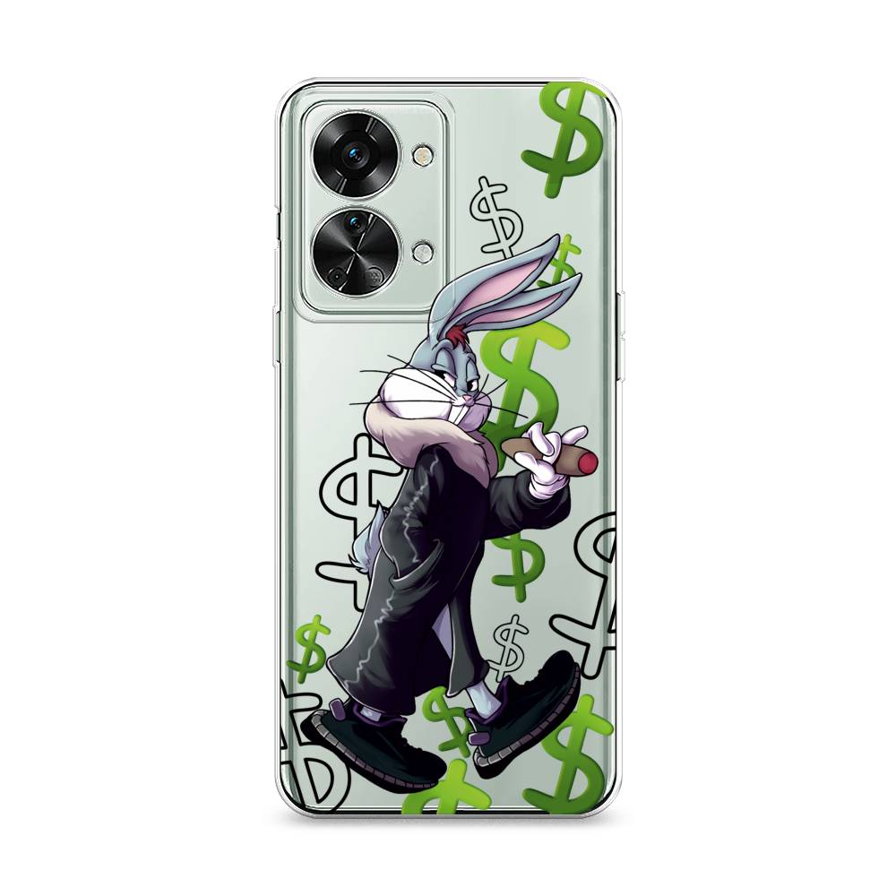 

Чехол на OnePlus Nord 2T "Rich Bugs Bunny", Зеленый;черный;голубой, 153250-6