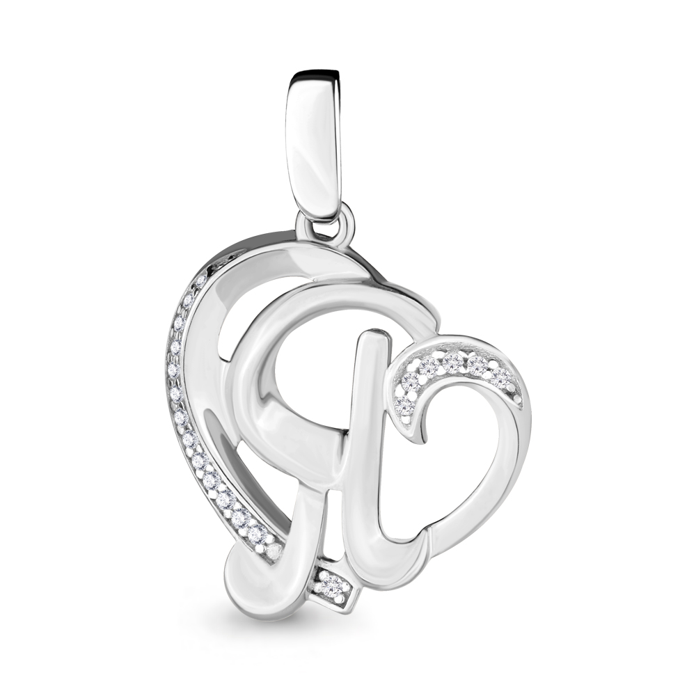 

Кулон из серебра с фианитом Aquamarine Aquamarine 24038А_925_р, 24038А_925_р