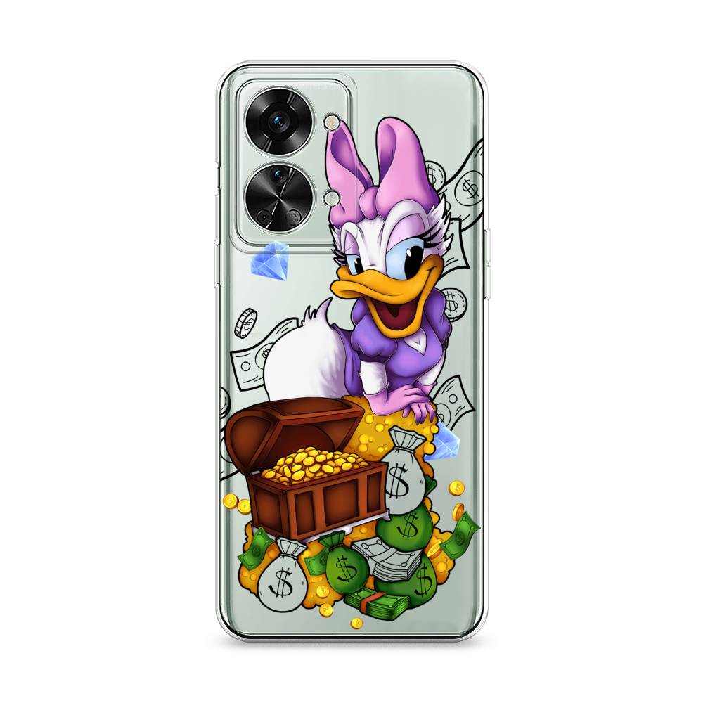 

Чехол на OnePlus Nord 2T "Rich Daisy Duck", Коричневый;белый;фиолетовый, 153250-6