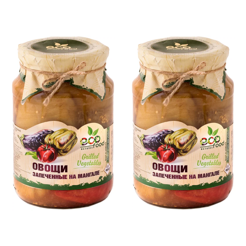 

Овощи EcoFood Armenia запеченные на мангале, 2 шт по 900 г
