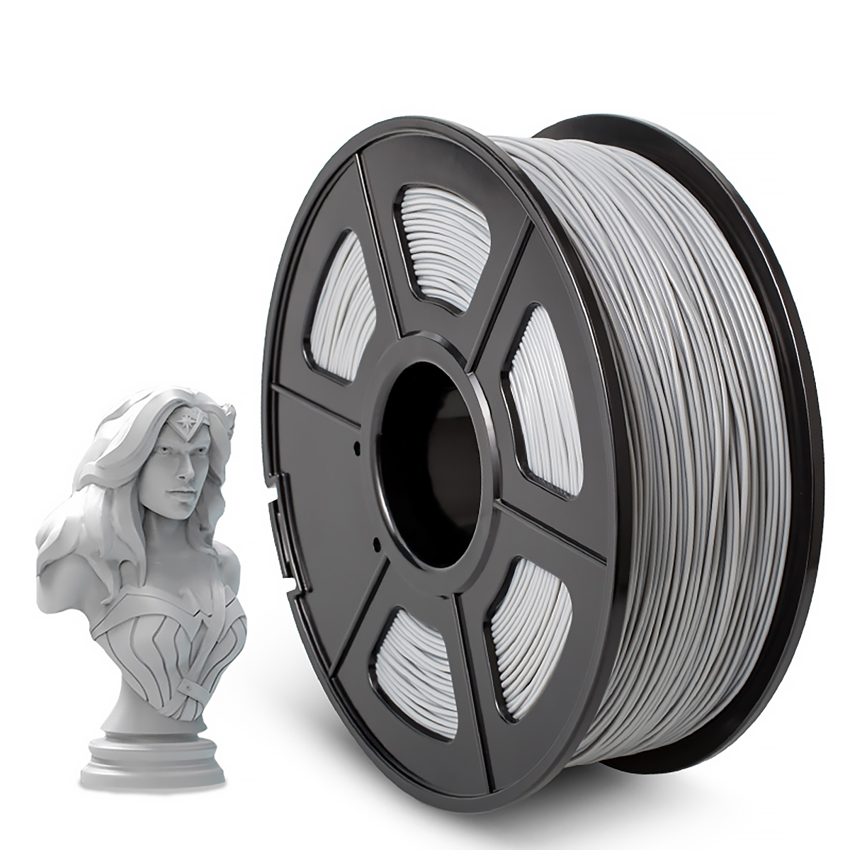 

Пластик ABS для 3D-принтера NV-PRINT FDM / FFF серый (3D-ABS-GREY), FDM / FFF