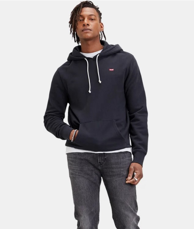 Толстовка мужская Levis 34581 черная 40 EU 9990₽