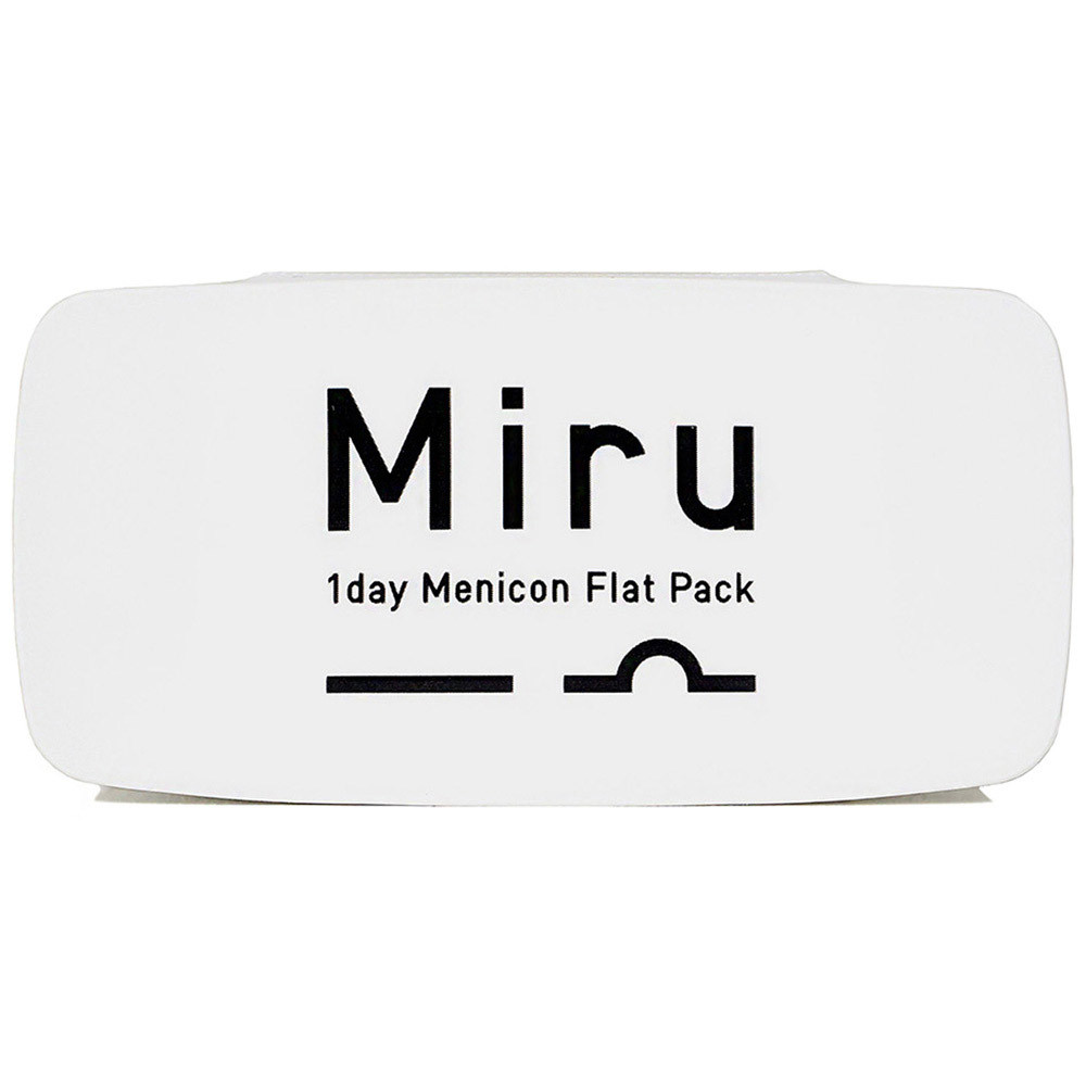 Купить Контактные линзы Miru 1-Day Flat Pack 30 линз R 8, 6 -9, 5