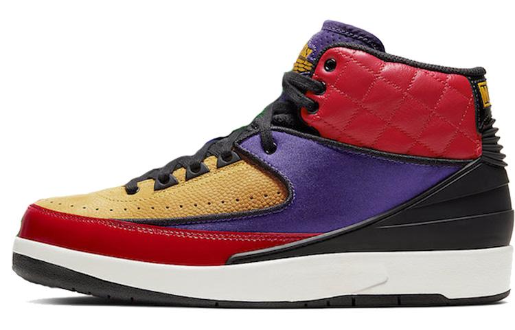 

Кеды унисекс Jordan Air Jordan 2 Retro Multi Color разноцветные 39 EU, Разноцветный, Air Jordan 2 Retro Multi Color