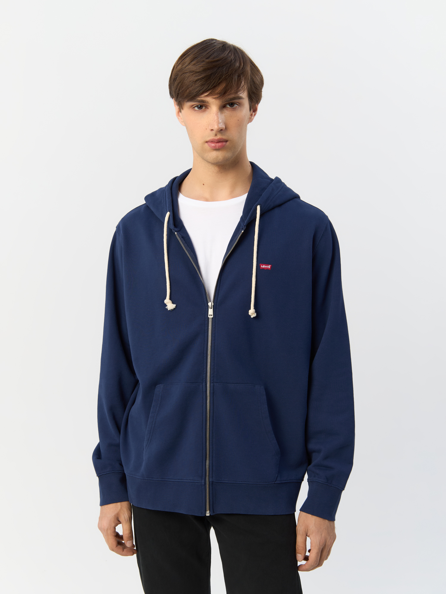 

Толстовка мужская Levi's 34584 синяя 42, Синий, 34584