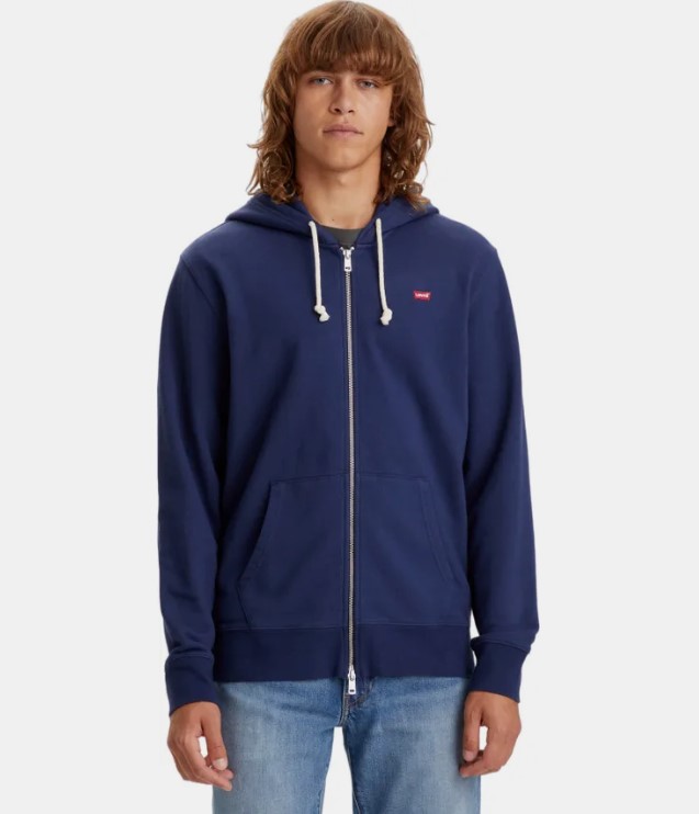 Толстовка мужская Levis 34584 синяя 46 EU 9990₽