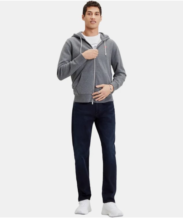 Толстовка мужская Levis 34584 серая 40 EU 9990₽