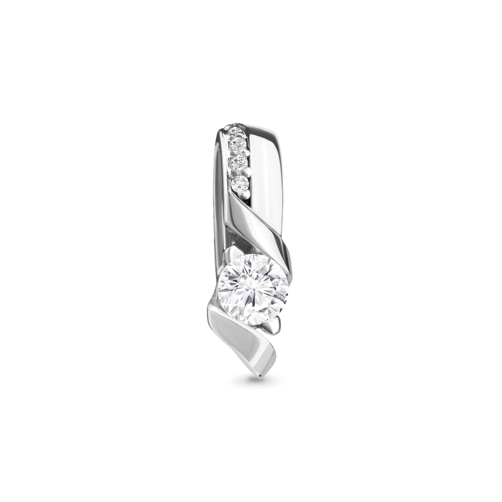 

Кулон из серебра с фианитом Aquamarine Aquamarine 236241А_925_р, 236241А_925_р