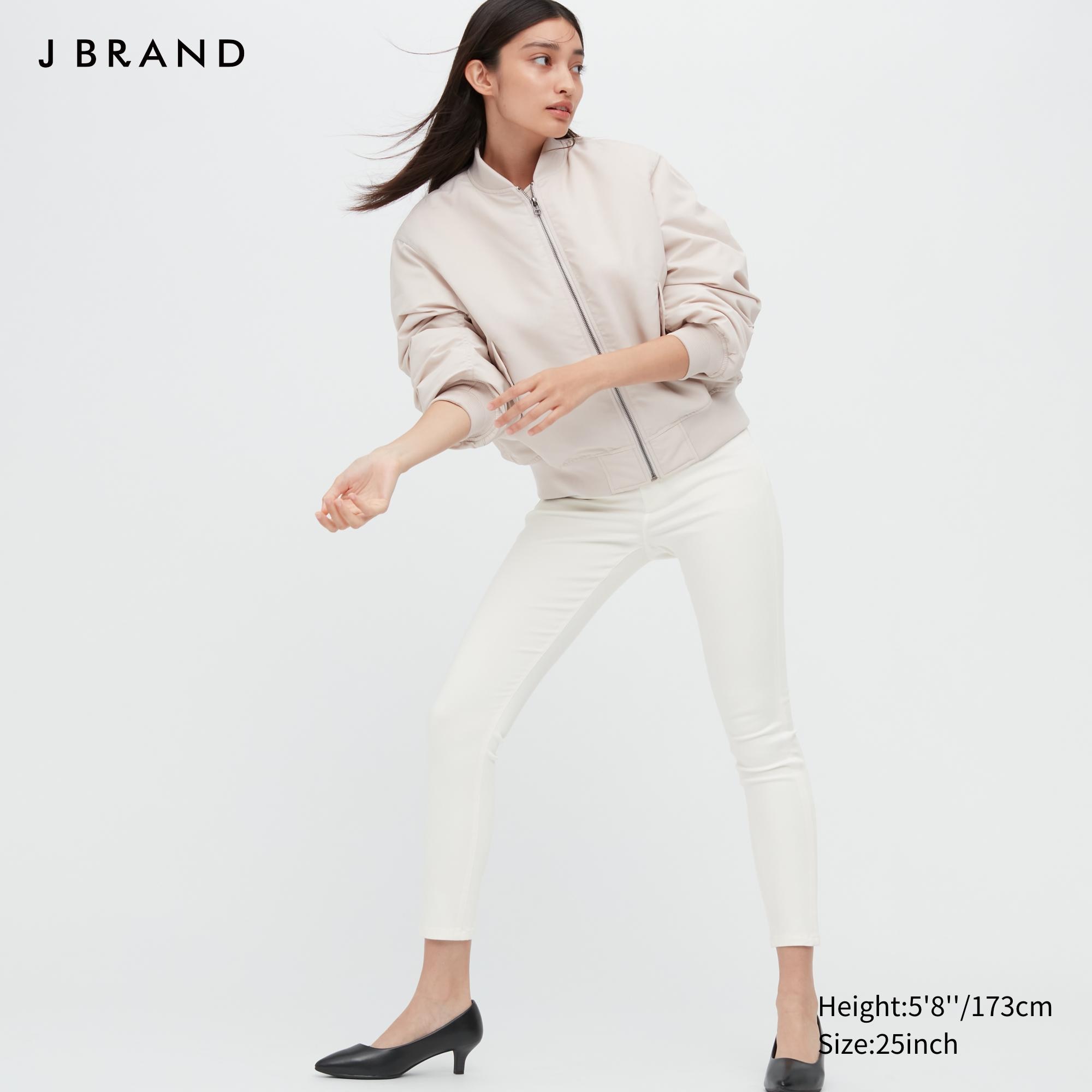 Брюки женские UNIQLO 456975COL01 белые 23 (доставка из-за рубежа)