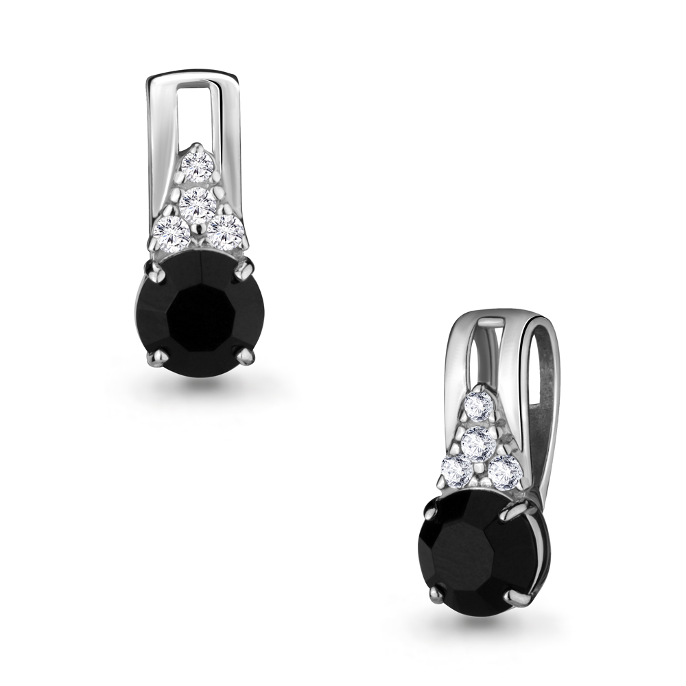 

Кулон из серебра с фианитом\стеклом Aquamarine Aquamarine 23465АЧ_925_р, 23465АЧ_925_р