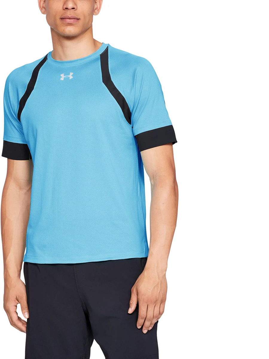 

Футболка мужская Under Armour 1317492-448 голубая S, 1317492-448