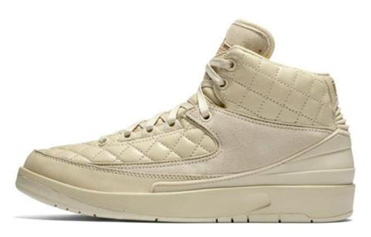 

Кеды унисекс Jordan Air Jordan 2 Retro Just Don Beach 2016 бежевые 45 EU, Бежевый, Air Jordan 2 Retro Just Don Beach 2016
