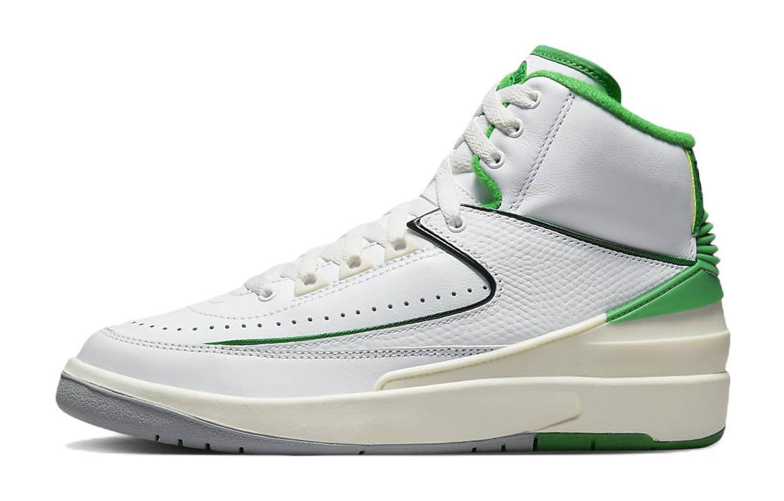 

Кеды унисекс Jordan Air Jordan 2 Retro GS белые 38.5 EU, Белый, Air Jordan 2 Retro GS