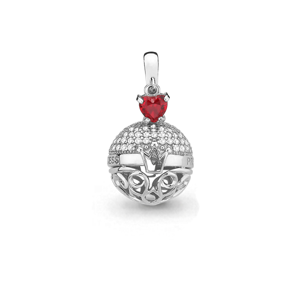 

Кулон из серебра с фианитом\стеклом Aquamarine Aquamarine 23339В_925_р, 23339В_925_р