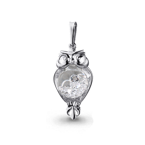 

Кулон из серебра с фианитом Aquamarine Aquamarine 23270_925_р, 23270_925_р