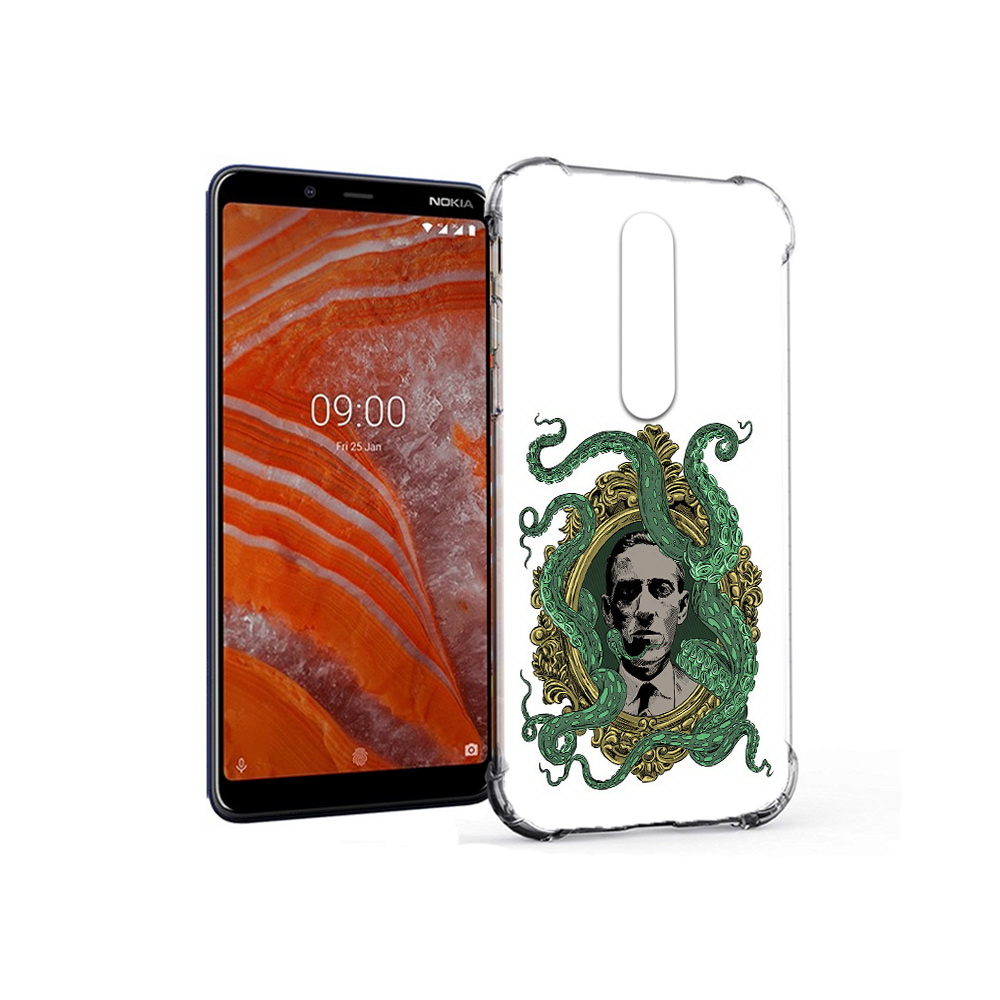 

Чехол MyPads Tocco для Nokia 3.1 Plus портрет с кракеном (PT121397.96.552), Прозрачный, Tocco