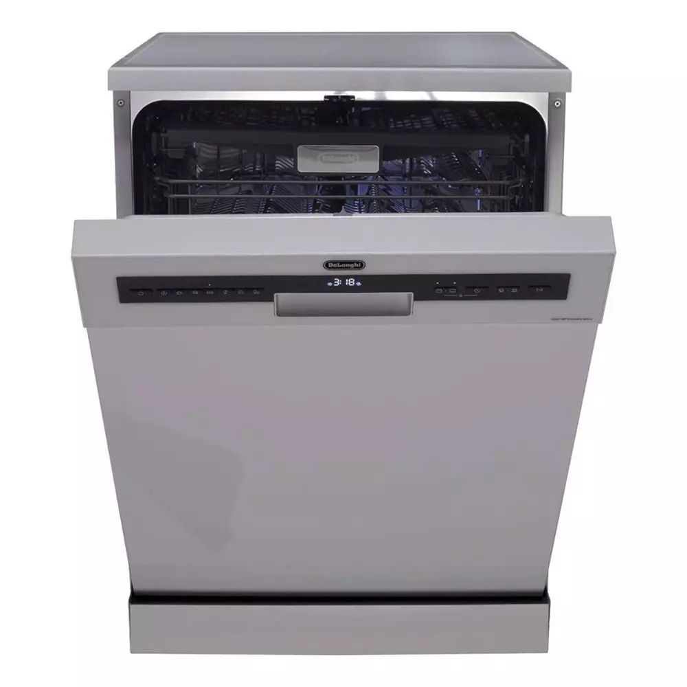 

Посудомоечная машина DeLonghi DDWS 09F Realo, 60 см, серая, Aqua Stop, 14 комплектов, подс