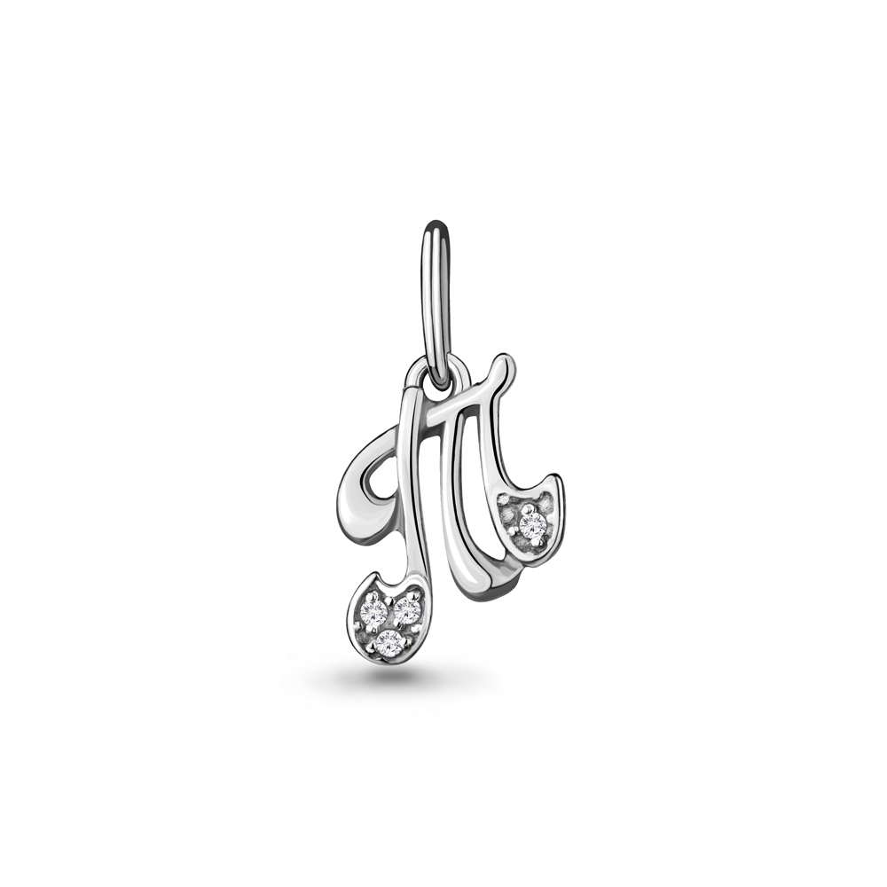 

Подвеска из серебра с фианитом Aquamarine Aquamarine 23186А_925_р, 23186А_925_р