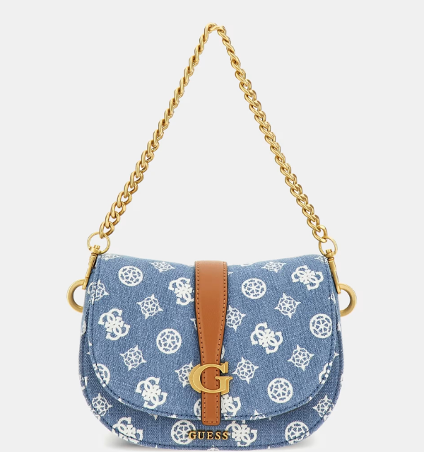 

Сумка Guess для женщин, синяя, HWPD9329780, Синий, HWPD9329780