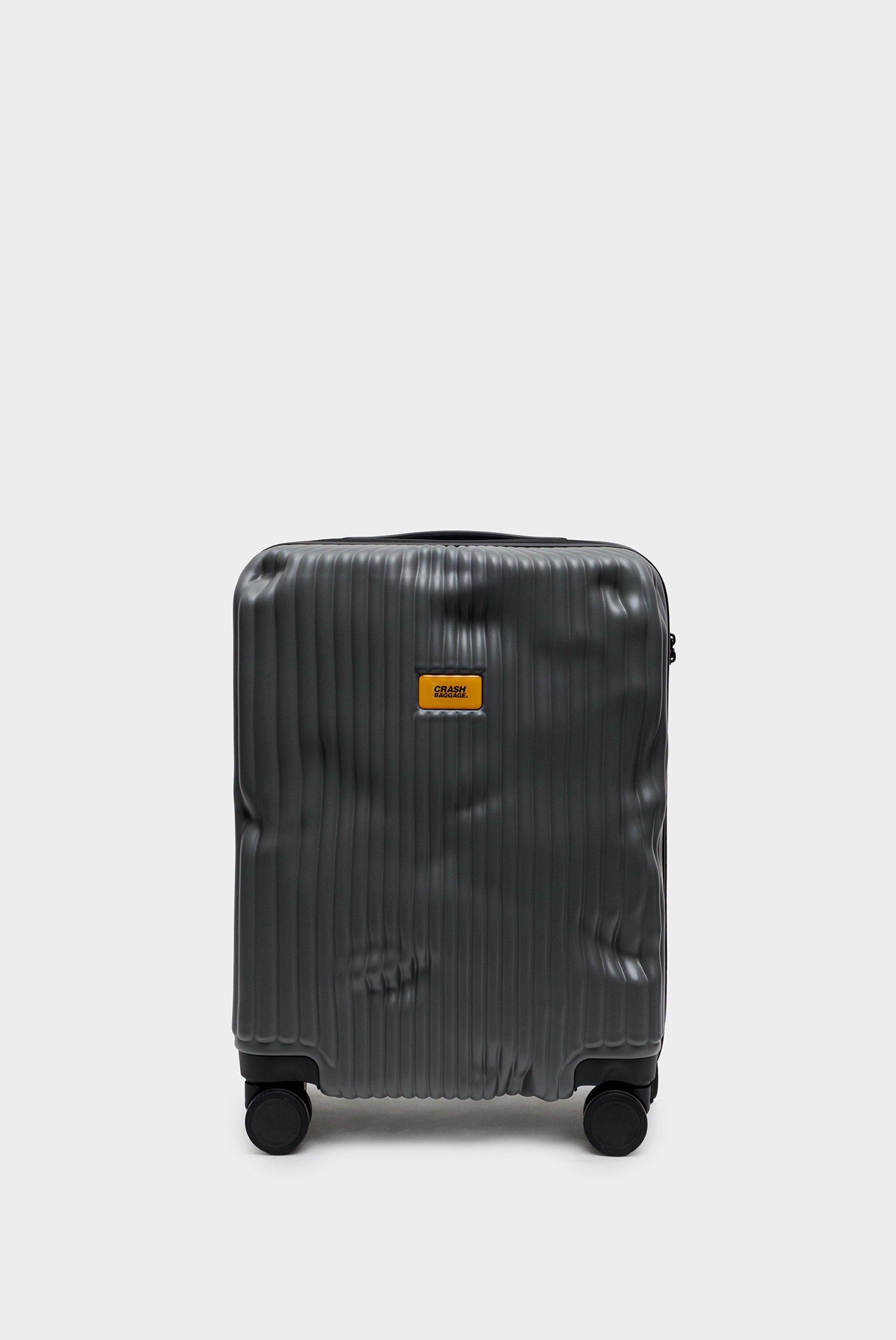 

Чемодан унисекс Crash Baggage stripe cabin small серый, 55х40х22 см, stripe cabin small