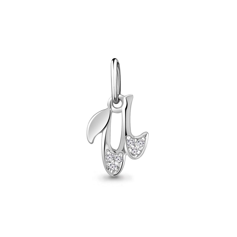 

Подвеска из серебра с фианитом Aquamarine Aquamarine 23174А_925_р, 23174А_925_р