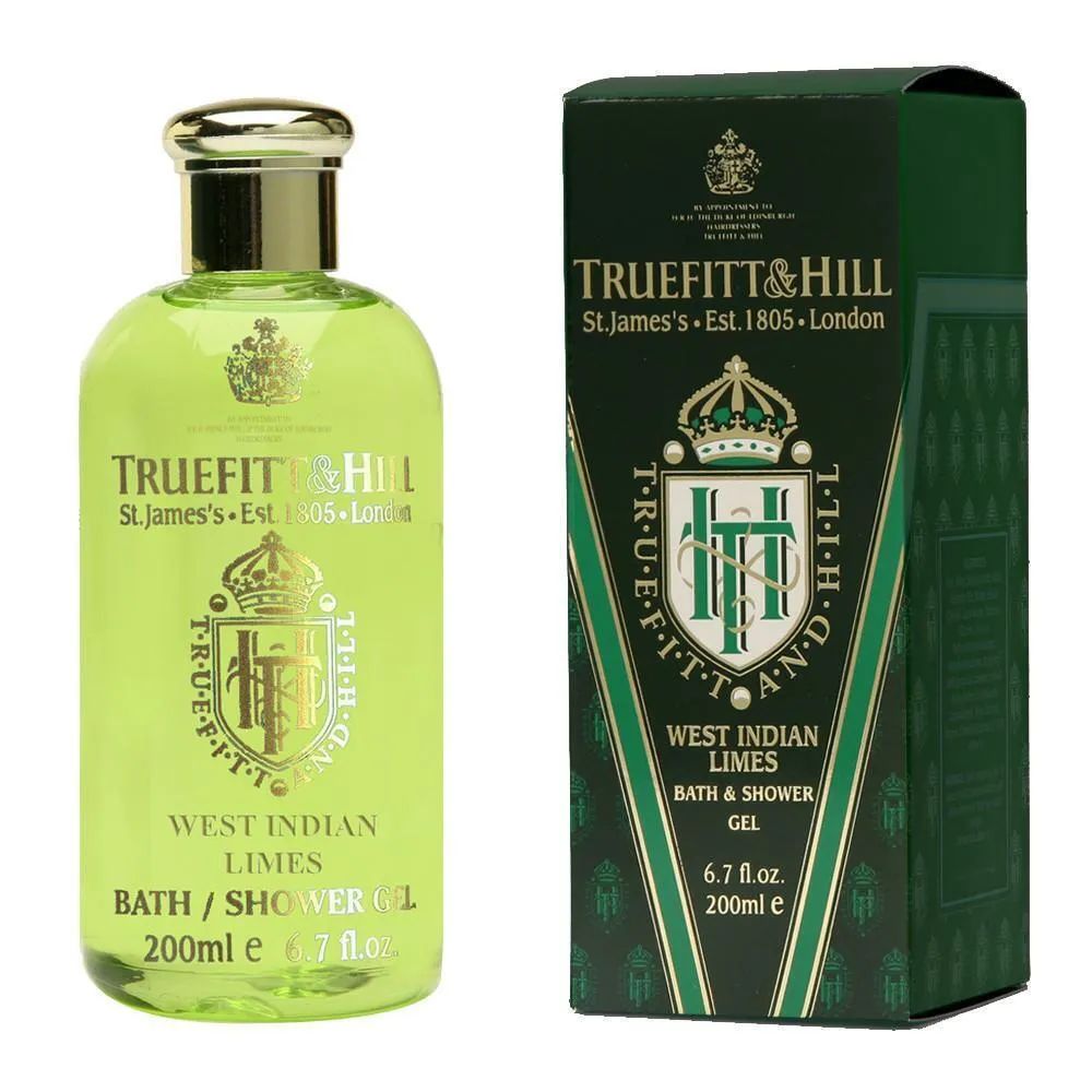 Гель для душа Truefitt & Hill West Indian Limes Bath & Shower Gel 200 мл