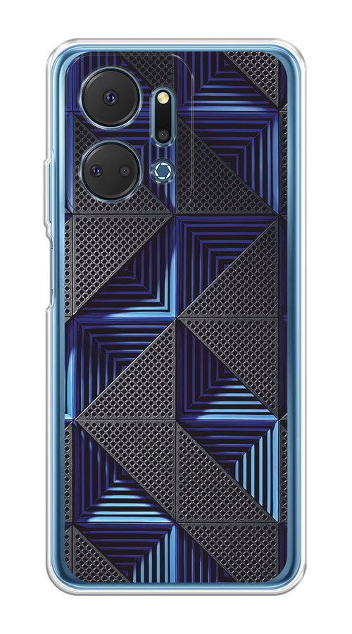 

Чехол на Honor X7A Plus "IBM", Серый;синий, 6121850-1
