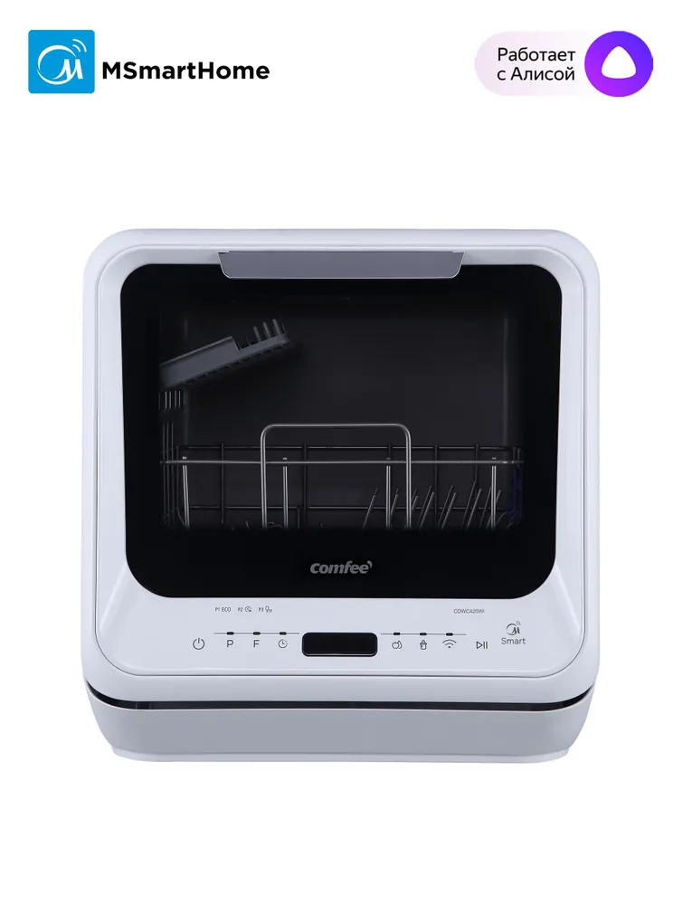 Компактная посудомоечная машина с Wi-Fi Comfee CDWC420Wi, белый
