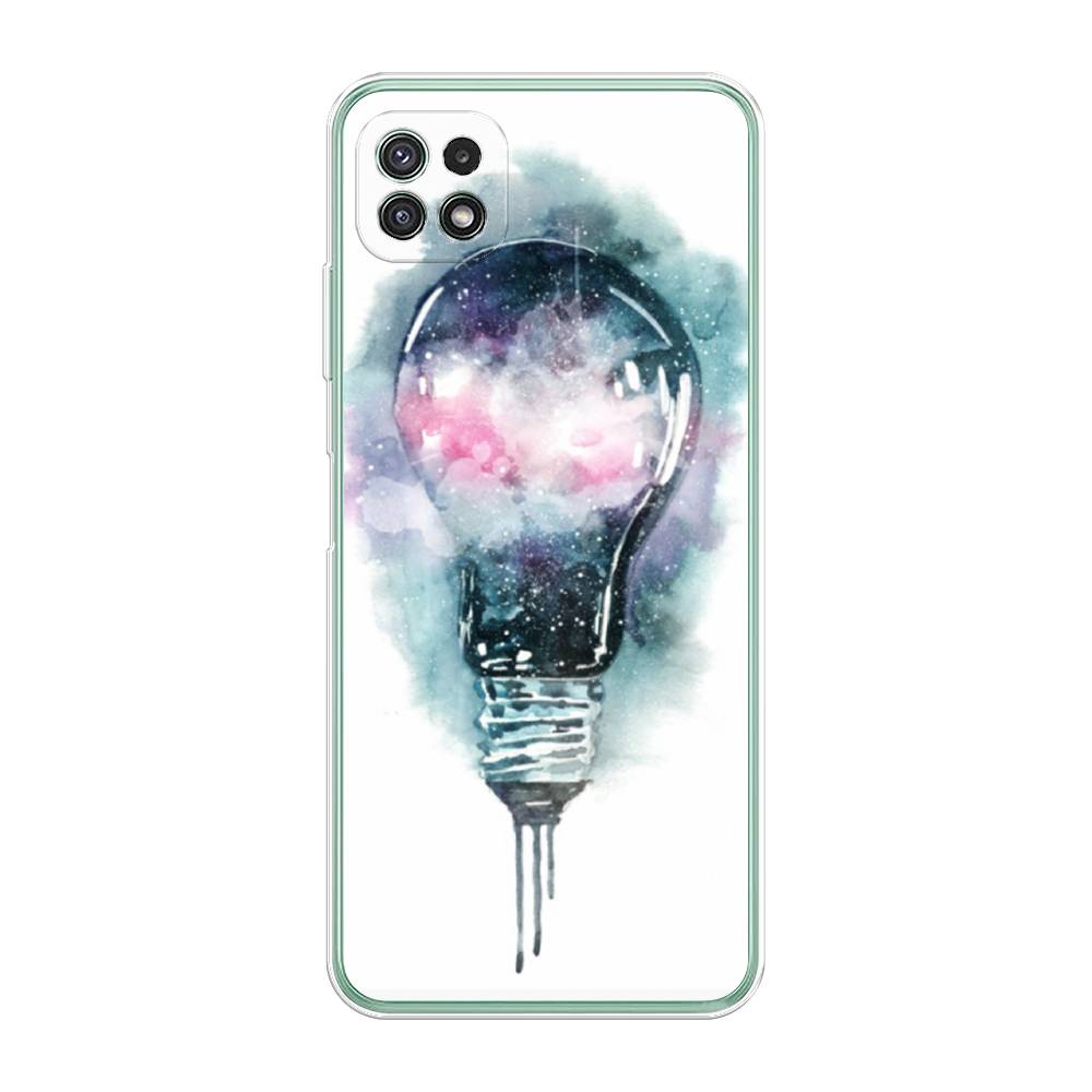 

Чехол для Samsung Galaxy A22s 5G "Волшебная лампа", Белый;серый, 2104250-4