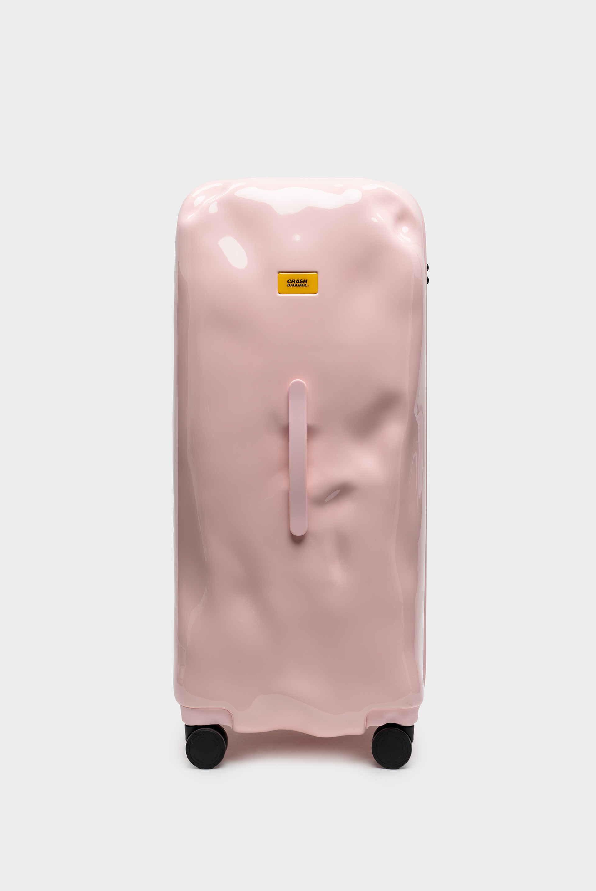 

Чемодан унисекс Crash Baggage icon trunk large 4w. розовый, 80х40х38 см, icon trunk large 4w.