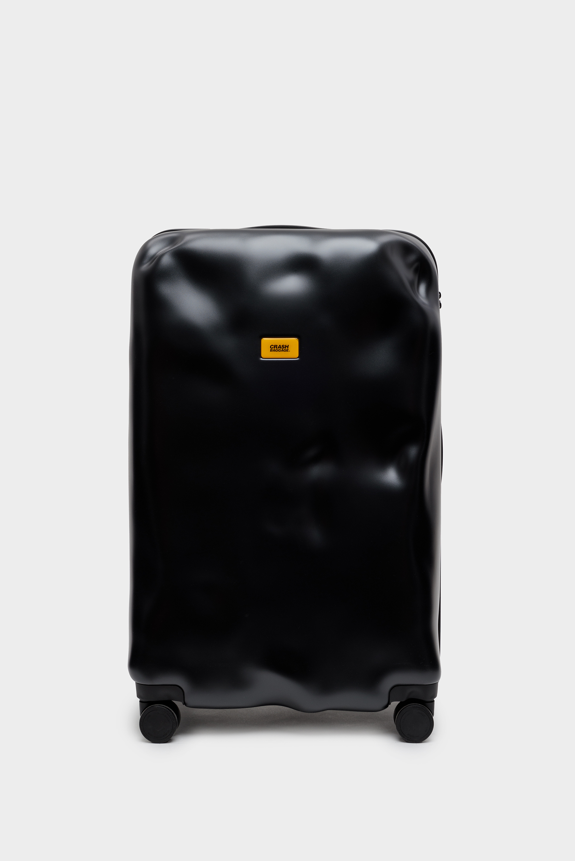 

Чемодан унисекс Crash Baggage icon large черный, 79х50х30 см, icon large