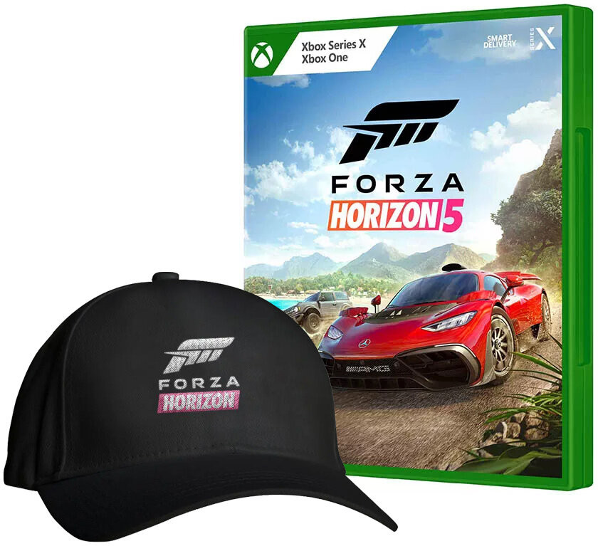 Игра Forza Horizon 5 для Xbox One/Series X (Рус. субтитры) + Бейсболка