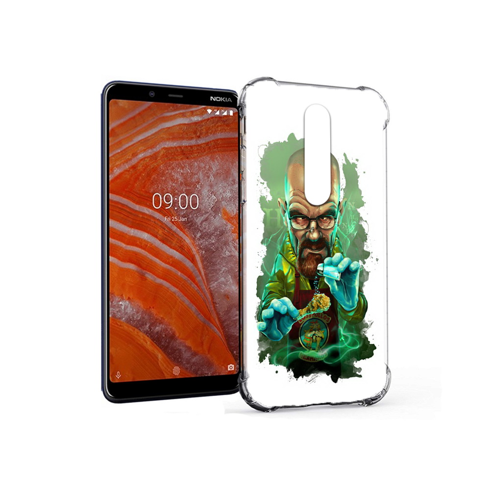 

Чехол MyPads Tocco для Nokia 3.1 Plus повар (PT121397.96.546), Прозрачный, Tocco