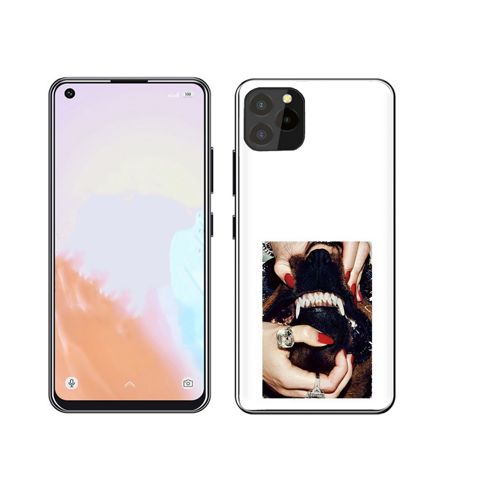 

Чехол MyPads Tocco для Oukitel C21 Pro маникюр, Прозрачный, Tocco