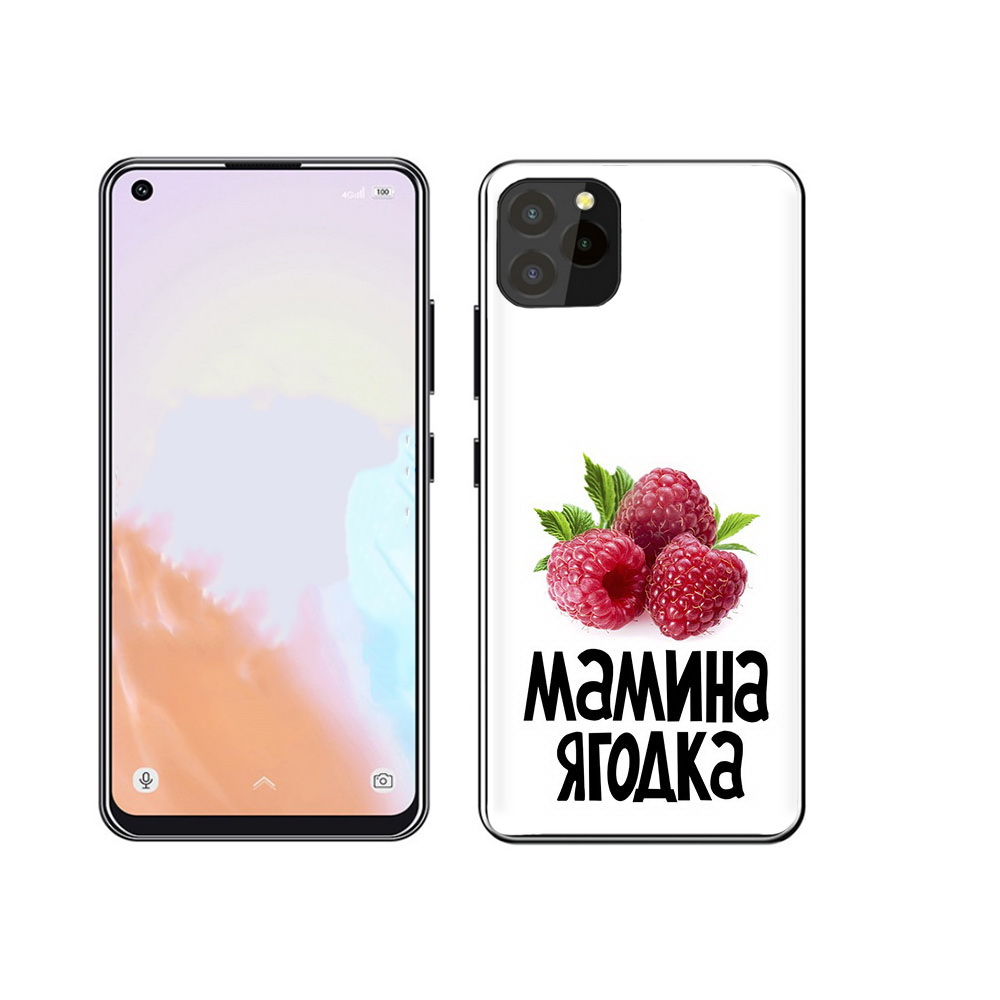 

Чехол MyPads Tocco для Oukitel C21 Pro мамина ягодка, Прозрачный, Tocco