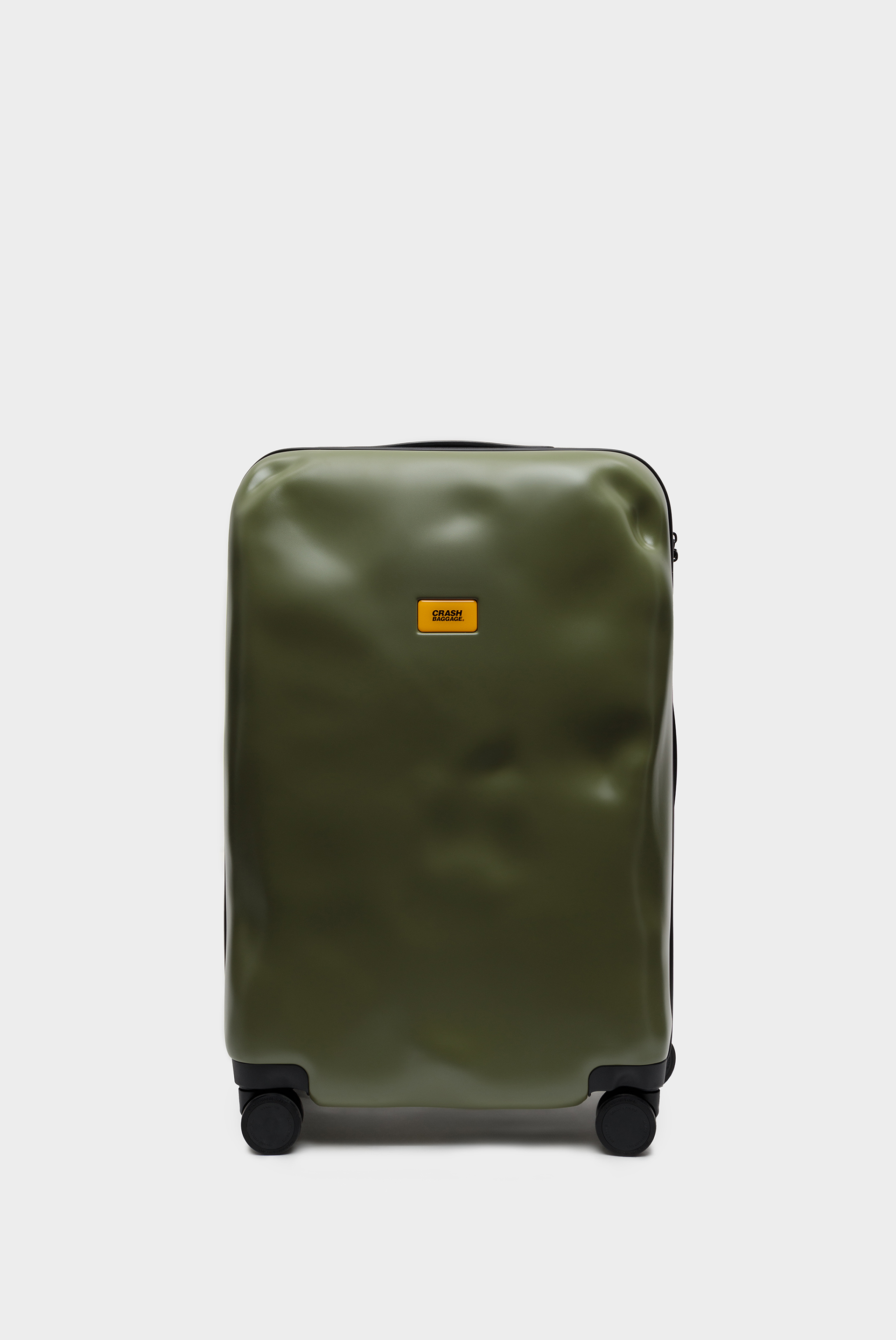 

Чемодан унисекс Crash Baggage icon medium оливковый, 68х45х26 см, Хаки, icon medium