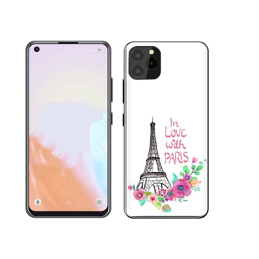 

Чехол MyPads Tocco для Oukitel C21 Pro любимый париж, Прозрачный, Tocco