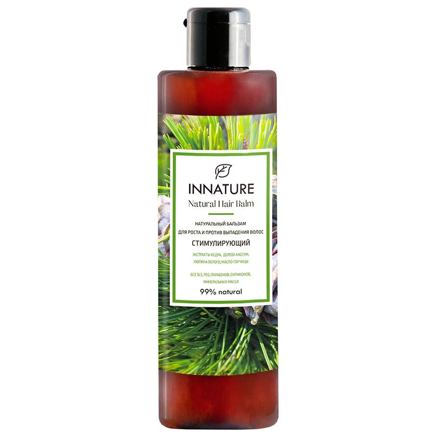 Бальзам для волос INNATURE стимулирующий, для роста, против выпадения, 250 мл