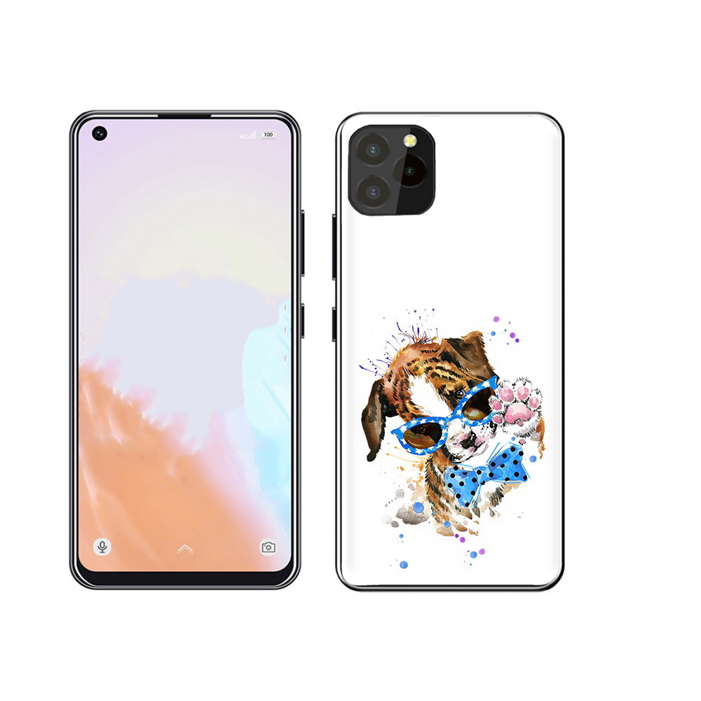 

Чехол MyPads Tocco для Oukitel C21 Pro лапочка, Прозрачный, Tocco