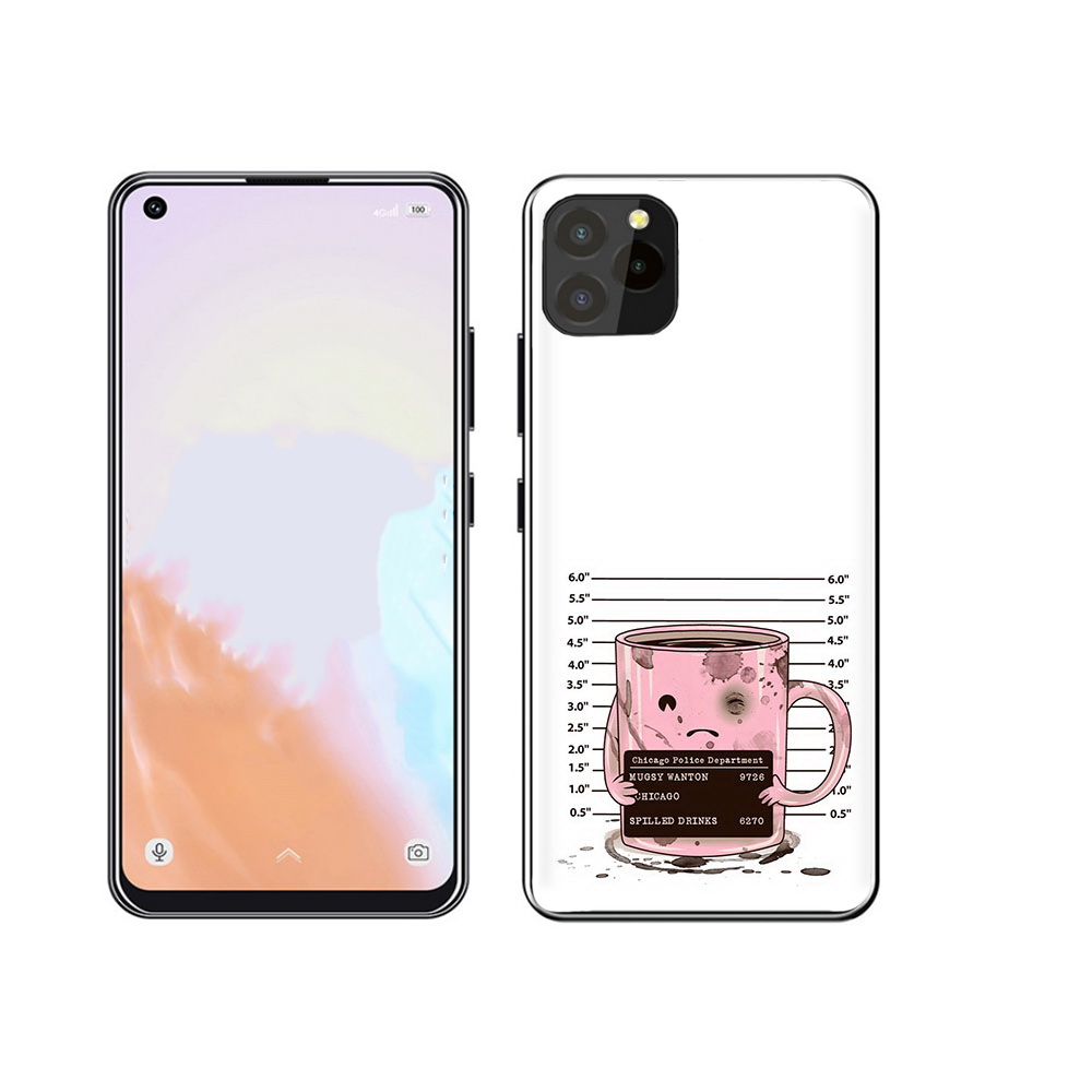 

Чехол MyPads Tocco для Oukitel C21 Pro кружка, Прозрачный, Tocco