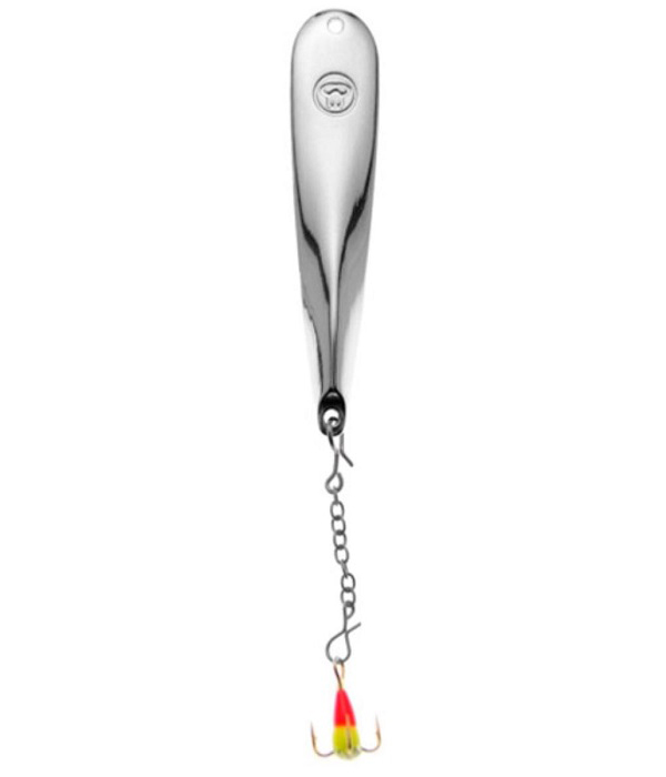 

Блесна вертикальная Nils Master Snub Head, 50мм, 8гр, 011 S/S, Серебристый