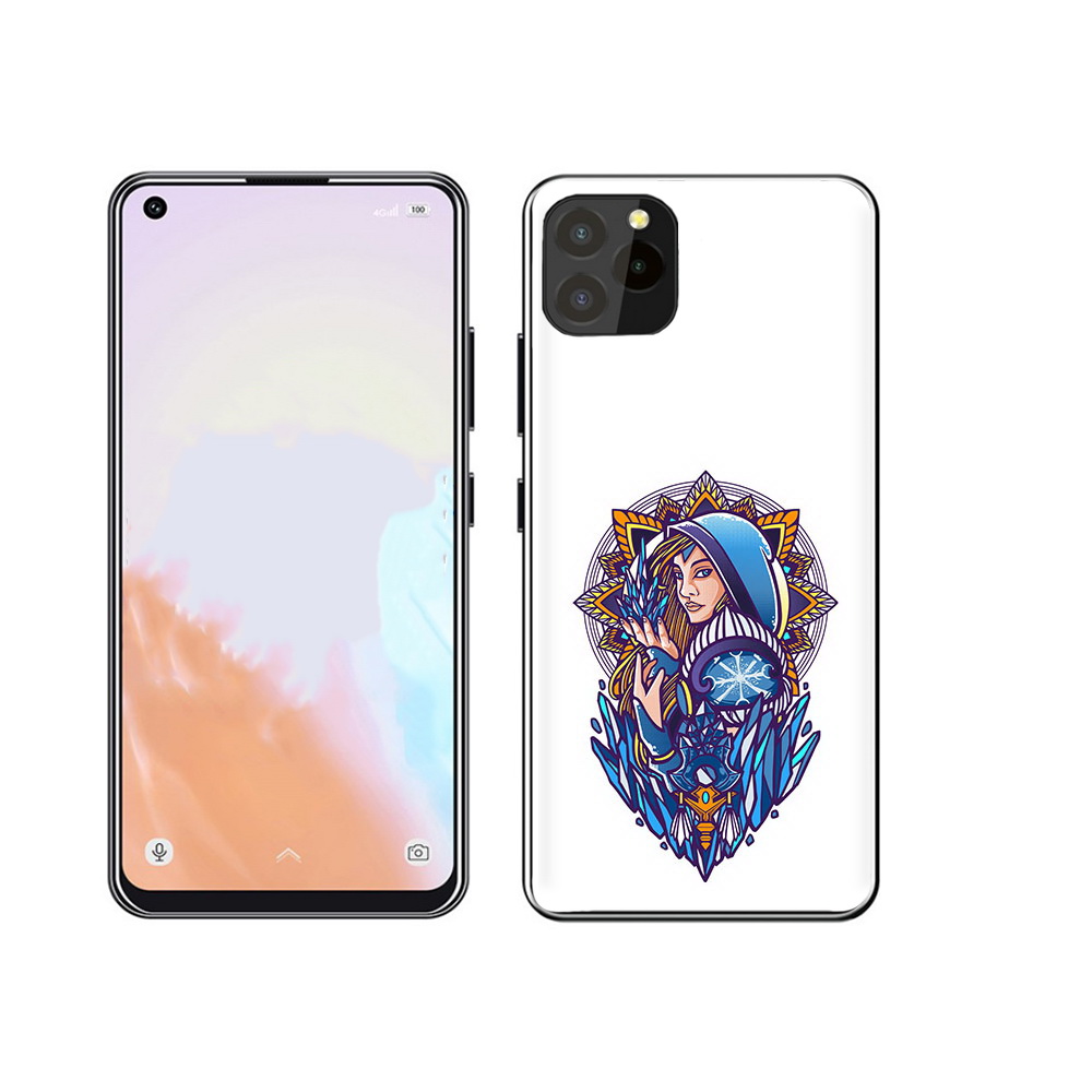 

Чехол MyPads Tocco для Oukitel C21 Pro кристал мейден дота 2, Прозрачный, Tocco